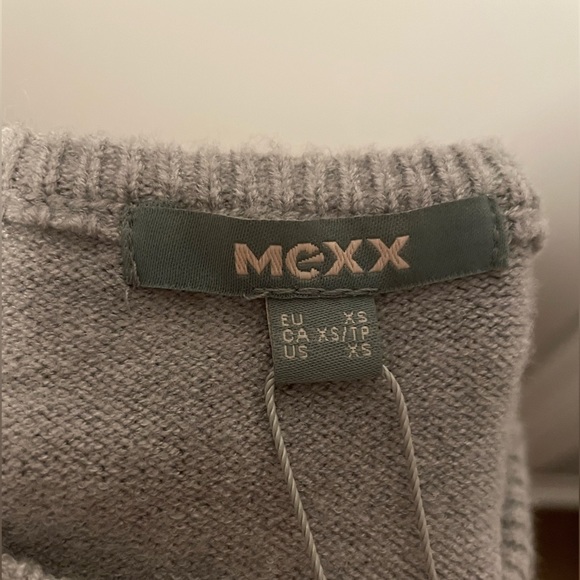 BNWT Mexx Grey Short Sleeved Sweater - Picture 5 of 5
